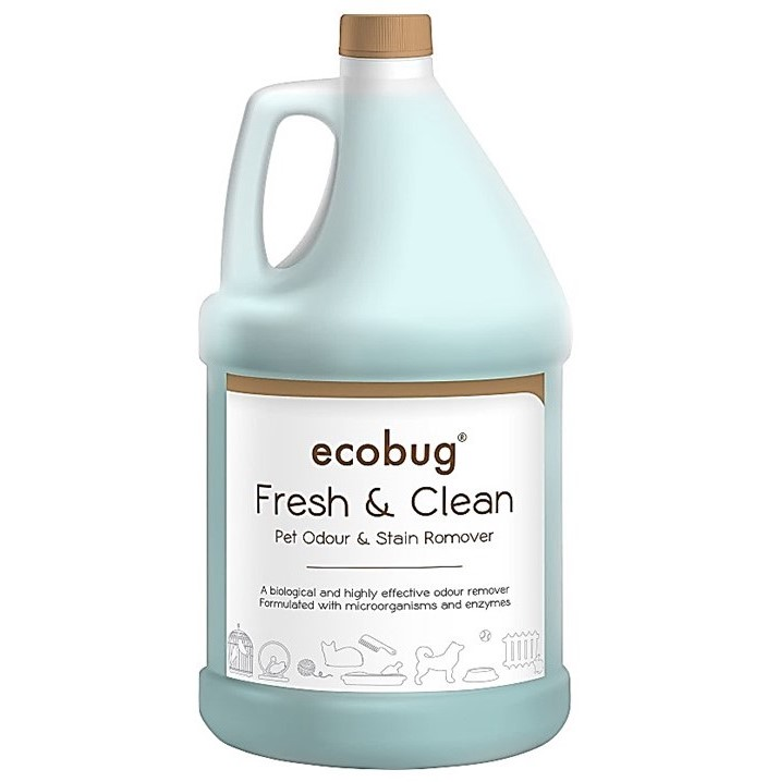 Ecobug高效能抗菌寵物除味清潔劑 (3.78升 / 1 加侖)