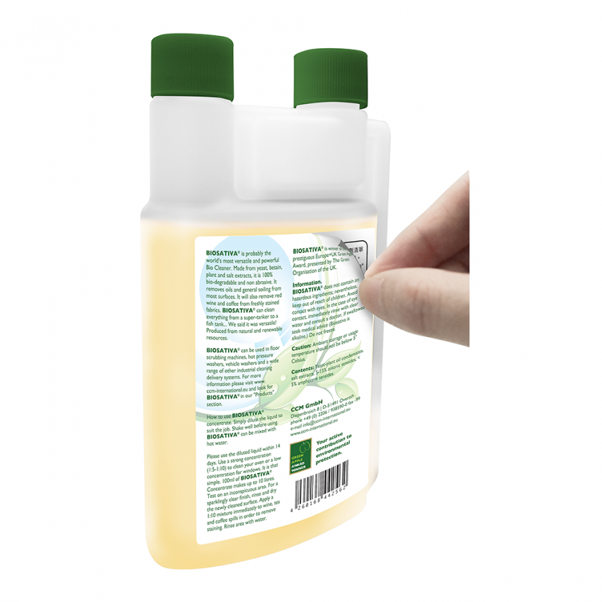 Biosativa&reg; 超濃縮有機環保全能清潔劑 (250毫升)