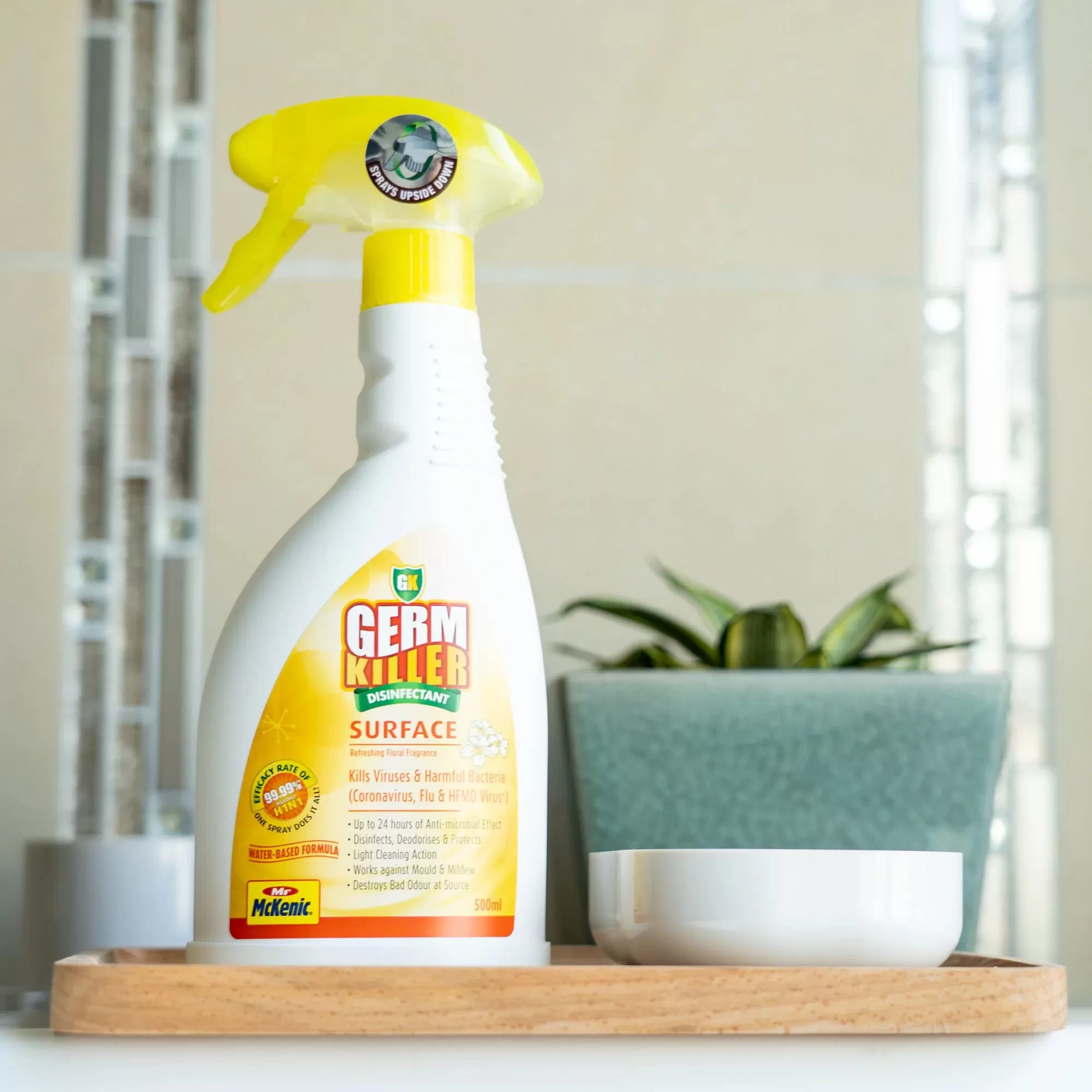 Germ Killer 淨可立&reg; Surface 特強分解尿味異味幼兒及寵物適用殺菌清潔噴霧&trade; 500ml 